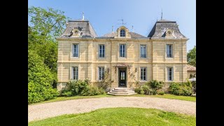 Stunning Chateau with pool near SaintÉmilion [upl. by Dumah469]