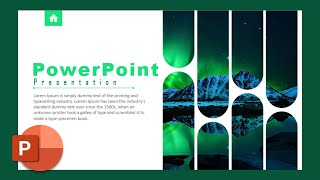 Amazing Powerpoint Template Design quick and easy way [upl. by Buskus769]