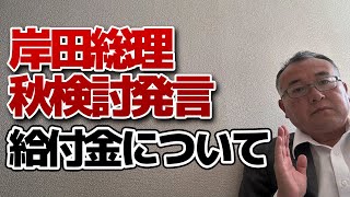 給付金、最有力候補がまた言及！ 岸田総理、秋検討発言 [upl. by Kingsly]