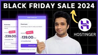 Hostinger Black Friday Sale Discount 2024 What You’ll Get amp Which Plan to Choose [upl. by Hesta]