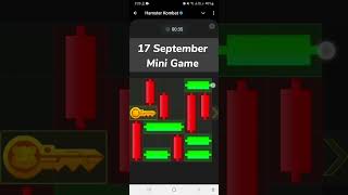 Hamster Kombat Mini Game Today 17 September  Hamster Puzzle For Today  Mini Game Hamster Kombat 17 [upl. by Lyj818]