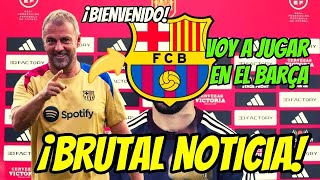 🚨¡ÚLTIMA HORA ¡FICHAJAZO CONFIRMADO PARA ENERO NOTICIAS DEL BARCELONA HOY [upl. by Eldon92]