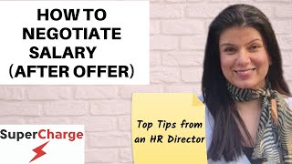 Salary Negotiation  10 tips on how to negotiate a Higher Salary [upl. by Harrietta]