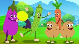 Aloo Kachaloo Beta Kahan Gaye The  Hindi Balgeet  आलू कचालू कविता  Hindi Nursery Rhyme 2018 [upl. by Madda]