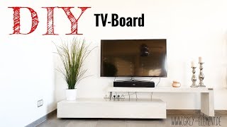 TVBoard selber machen  Fernsehboard aus Beton  Sideboard  DIY [upl. by Thebault]