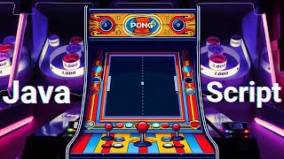 Build An Arcade PONG Game With JavaScript [upl. by Lachman326]