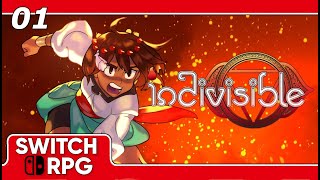 Indivisible  Nintendo Switch Gameplay  Episode 1 [upl. by Susejedesoj]