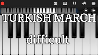 Turkish march piano tutorial [upl. by Algar]