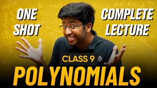 Polynomials Class 9 in One Shot 🔥  Class 9 Maths Chapter 2 Complete Lecture  Shobhit Nirwan [upl. by Flavius768]