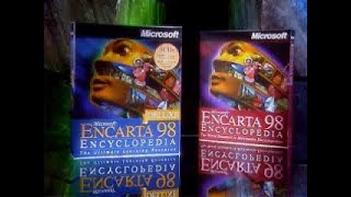 Microsoft Encarta 98 Encyclopedia Ad 1997 [upl. by Esinet]