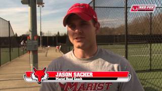 Womens Tennis vs Monmouth Postgame [upl. by Theone]