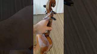 Lot 116 Violin by Gennaro Gagliano Naples c1760  Amati Auctions UK  30th October 2024 shorts [upl. by Noynek322]