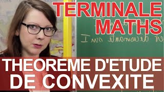 Théorème détude de convexité  Maths terminale  Les Bons Profs [upl. by Nic353]