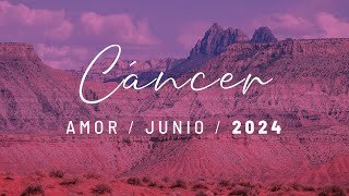 💜 Cáncer Horóscopo del Amor  Junio 2024 💜 Tarot interactivo ☀️ [upl. by Elehcar]