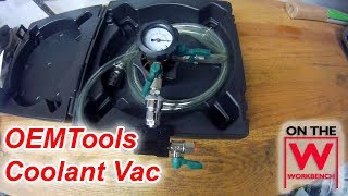 OEMTools Coolant Refiller AirEvac Kit [upl. by Oijres]