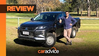 2019 Mitsubishi Triton review  GLX Dual Cab 4x4 [upl. by Larual711]