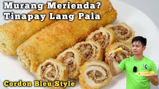 Murang Merienda  Meaty Bread Roll [upl. by Sylirama]