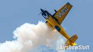 Michael Goulian Extra 330 Aerobatics  Sun n Fun 2021 [upl. by Nageam10]