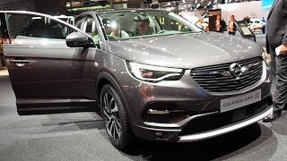 Opel Grandland X 2018 In detail review walkaround Interior Exterior [upl. by Platto]