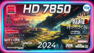 🟥 AMD HD 7850 in 15 Games  Gaming in 2024 [upl. by Schroder747]