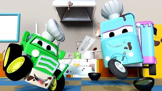 Les Bébés Voitures  La vente de PATISSERIES  La Ville des Voitures 🚓 🚒 Dessin animé pour enfants [upl. by Allisan669]