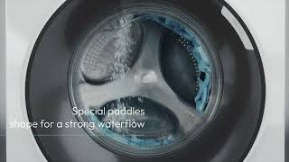 Washing machine  Candy  ProWash 500  ProActive Wash  3D video  20s [upl. by Coke]