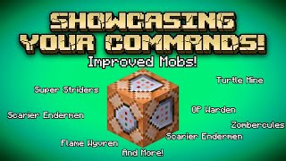 Improved Mobs  Command Block Challenge [upl. by Akinuahs]