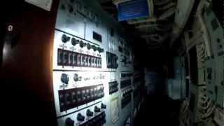 HMS Plymouth visit to the engine room and lower decks the Kwan and the LLS and gopro hero2 [upl. by Asyram]