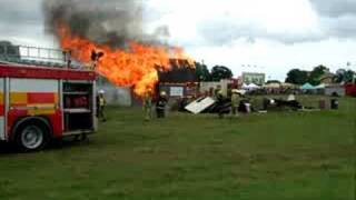 Odiham Fire Show Display 2008 [upl. by Avah876]