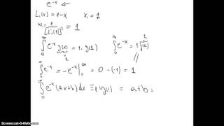 41 Integración numérica  Cuadratura Gaussiana  Formulas de GaussLaguerre [upl. by Nordine]