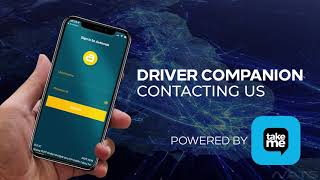 Autocab driver companion  Contacting the office  Part 1 [upl. by Etra]