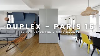 Stunning Parisian Maisonette Transformation From Two Apartments to a Spacious Family Home [upl. by Hamfurd20]