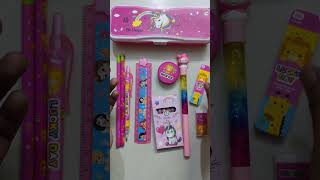 Latest Pink Stationery Collection 🩷🤯 Must Watch😱 stationery viral youtubevideos [upl. by Nolham851]