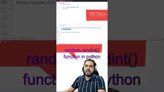 random randint function in python  random module in python codewithdaneyal [upl. by Ykcin165]