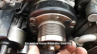 MercedesBenz C32 AMG 68mm Eurocharged Supercharger Pulley Failure after only 1000km [upl. by Eeruhs721]