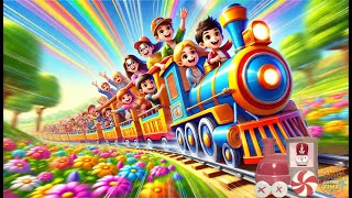 🎵🚂 ChooChoo Train Song for Kids  Fun amp Relaxing Bedtime Song 🚂🎵 [upl. by Mikahs]