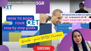 HOW TO BOOK OET EXAM  STEP BY STEP EXPLANATION [upl. by Lyn]