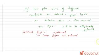 What is elliptically polarised light [upl. by Weywadt]