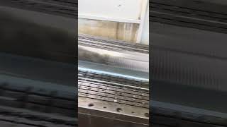 Aluminum skiving heat sink manufacturing by the skiving machine cnc machine skiving heatsink [upl. by Aihsemek221]