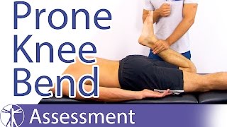 Reversed Lasègue or Prone Knee Bending Test [upl. by Dagna]