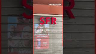 🚨 Braquage au SFR d’Albertville ce jeudi 22 août [upl. by Hubsher]