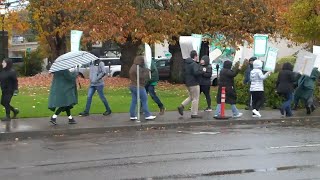 Benton County government workers striking for better pay and conditions [upl. by Herzen]