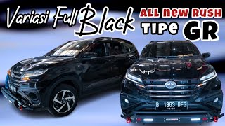 FULL VARIASI NEW RUSH TYPE GR FULL VARIASI HITAM AUTOCARS AUDIO DAN VARIASI MOBIL PURWAKARTA [upl. by Ifok]