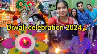 Our Diwali celebration✨ 2024  Seema Kashyap [upl. by Eninaj]