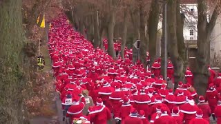 Nikolaus Krampus und Co auf deutschen Straßen [upl. by Kulsrud652]