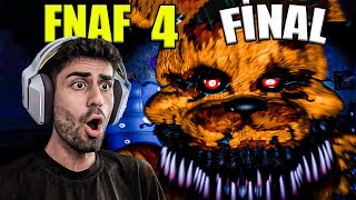 FNAF 4 FİNAL Bunu da bitirmezsin be adam [upl. by Sissel]