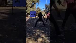 Padded Stick vs Padded Stick FMA kali arnis escrima BTCOOC [upl. by Gruchot566]