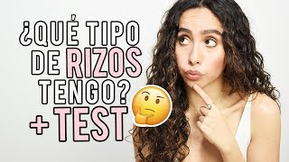 ¿QUÉ TIPO DE RIZOS TENGO  TEST DE POROSIDAD CABELLO RIZADO Y ONDULADO [upl. by Alida]