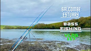 Estuary Fishing for Bass and Gilthead Bream  Salcombe Estuary South West Devon  Vlog117 [upl. by Nreval]