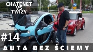 Auta bez ściemy 14  Renault Twizy vs Chatenet Ch30 [upl. by Hsiwhem]